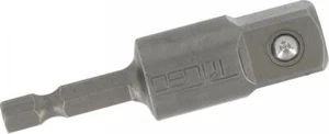Bohrmaschinenadapter Adapter 1/4 Zoll auf 1/2 Zoll für Stecknüsse sechskant - Photo 1/1