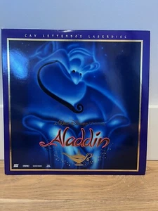 Disney's Aladdin 1992 - CAV Letterbox Laserdisc Movie Vintage - Picture 1 of 7