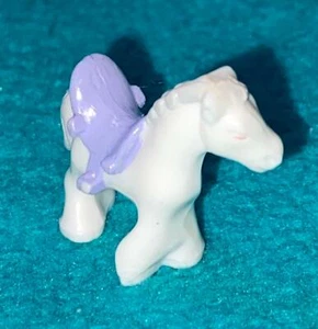 Figura de Caballo Blanco 1994 Polly Pocket para Happy Horses Juego Bluebird - Imagen 1 de 2