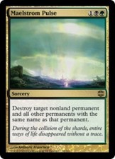 1x Maelstrom Pulse - Foil LP, English MTG Alara Reborn