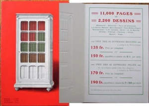 Trade Catalog/Furniture Advertisement 1930s French Brochure, Bookcase - Picture 1 of 1