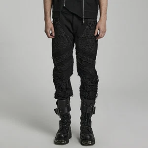 Punk Rave Jeans Hose - Scars gothic vampir hexer - Bild 1 von 54