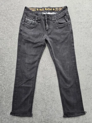 Pantalones de mezclilla para hombre Rock Revival Ismael rectos talla 32 Foto 1 de 4