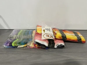 Lot of 100+ Embroidery Cross Stitch FLOSS THREAD Lots of COLORS - Picture 1 of 7
