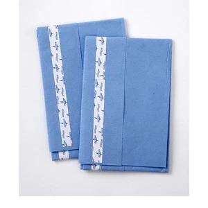 Sterile Surgical Utility Drapes with Tape, 15" x 26", Case of 50 - Picture 1 of 1