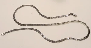 Milor Sterling Silver Necklace Thick 4.5mm 24"  Italy 925 - Picture 1 of 14