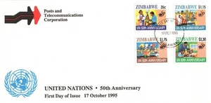 Zimbabwe 1995 United Nations 50th Anniversary Bulawayo SHS - Picture 1 of 2