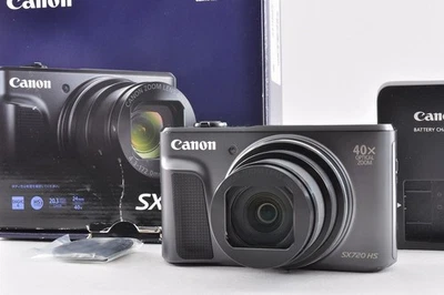 Canon PowerShot SX720 HS 20.3MP Compact Digital Camera Black From Japan - Image 1 of 4