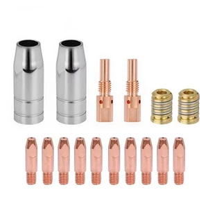 1X(16 Piezas 25AK Accesorios de Antorcha de Soldadura Consumibles 0,8 mm So8510 - Imagen 1 de 6