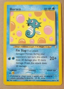 Horsea | 62/111 Común | Neo Genesis Unlimited WOTC | Jugado moderadamente - Imagen 1 de 2