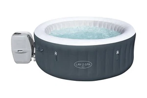 Bestway Lay-Z-Spa Bali AirJet 4 Person Inflatable Spa, Grey, Hot Tubs, Home - Picture 1 of 9