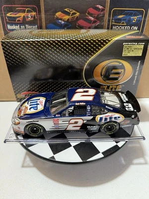 Rusty Wallace ELITE #2 Miller Lite Harley-Davidson 2001 1/24 Nascar Diecast - Image 1 of 4