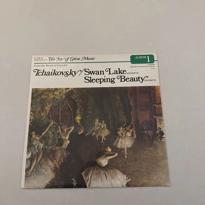 1980 Funk & Wagnalls Tchaikovsky Swan Lake/Sleeping Beauty 12" Record Vinyl LP Foto 1 de 4