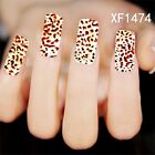 Leopard Print Cooleye Moire Cloudy Water-Transfer Nail Art Stickers Decals