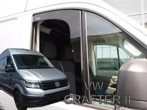 Para VW CRAFTER II 2017 -> deflectores de viento 2, piezas HEKO 31008 - Imagen 1 de 4