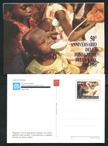 1995 - LOTTO/17100 - VATICANO F.A.O. 5 CARTOLINE - NUOVE - Bild 1 von 2