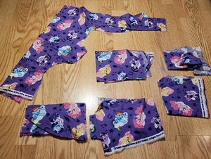 My Little Pony restos de tela sobras costura acolchado Hasbro - Imagen 1 de 7
