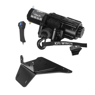 5000 lb KFI Assualt Winch Combo Kit (M2) For 1997-1999 Polaris Sport 400 2x4 - Image 1 of 4