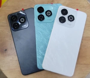 Cubierta trasera de batería para ZTE Blade A75 4G carcasa marco de cámara lentes de vidrio piezas - Imagen 1 de 2