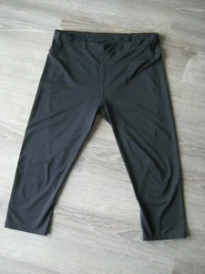 Fabletics Women's Cropped Leggings Black  Sz M - Picture 1 of 6