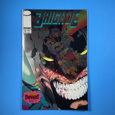 BRIGADE #2 Foil Cover Blood Brothers Part 3 Image Comics 1993 Rob Liefeld