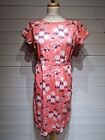 White Stuff Dress ~ Size 12 ~ Pink ~ Cap Sleeve ~ Casual Party ~ 2829 (91)