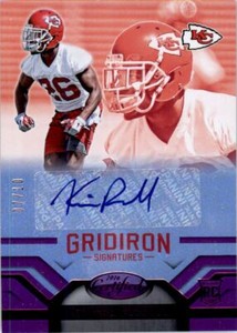 2016 Certified Gridiron Signatures Mirror Purple #GSKR KeiVarae Russell Auto /10