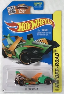 2015 Hot Wheels Treasure Hunt Jet Threat 4.0 HW Off-Road Limited Edition #95/250 - Picture 1 of 2
