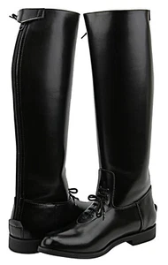 Botas altas de cuero Fammz MB-2 para mujeres damas motocicleta policía patrulla de cuero - Imagen 1 de 14