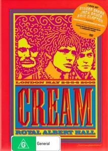 CREAM Live At The Royal Albert Hall Collector's 2 DVD Slipcase Set Region 4 - Picture 1 of 2