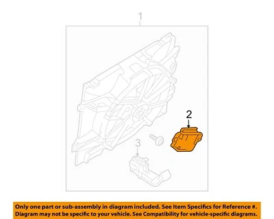 Ventilador de refrigeración-relé ventilador Ford OEM 06-11 Crown Victoria 6W1Z8B658AC Foto 1 de 2