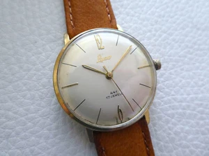 Wow! Beautiful Very rare Vintage German LACO Men's dress watch from 1950's! - Picture 1 of 12