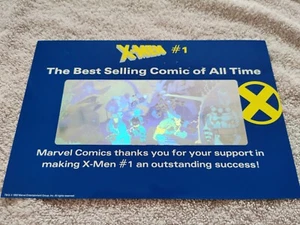 X-Men #1 Promotion Silberfolien Hologramm Comics Sammelkarten - Bild 1 von 5