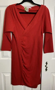 Diane Von Furstenberg Red Basuto dress sz 10 - Foto 1 di 5