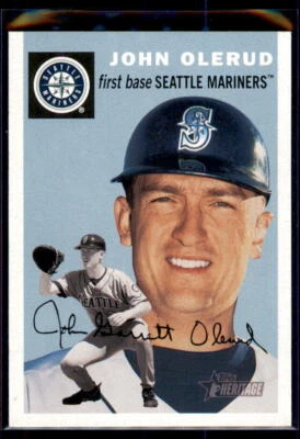 2003 Topps Heritage John Olerud #230 Seattle Mariners - Image 1 of 2