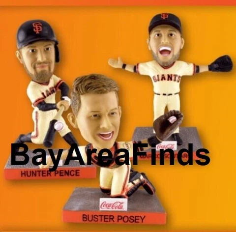 San Francisco Giants 2012 World Series Posey Pence Scutaro SGA Bobblehead 2022 Cover