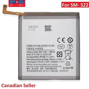 New Replacement 3700mAh Battery For Samsung Galaxy S22 EB-BS901ABY S901 S901W - Photo 1 sur 1