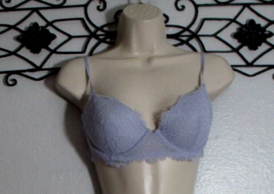 Gilly Hicks Women's Bra Size 34B Lavender Lace Underwire Lined - Image 1 of 4