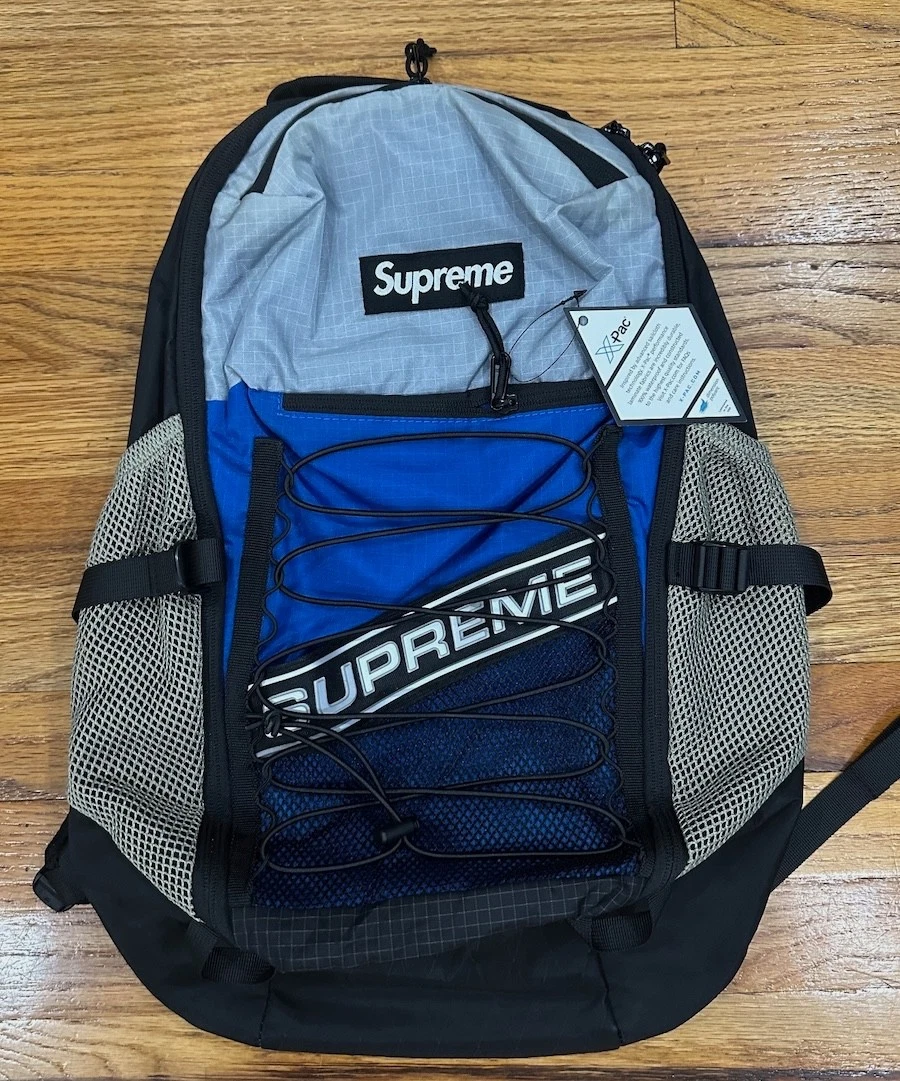 Supreme Backpack Blue Bags for Men for sale - eBay