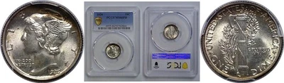 1926 Mercury Dime   PCGS MS-66 FB - Image 1 of 3