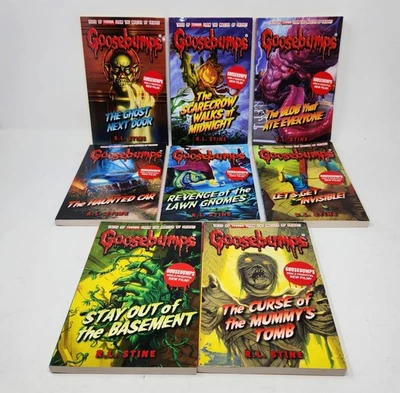 R.L. Stine Goosebumps Book lot (8 books) Foto 1 de 4