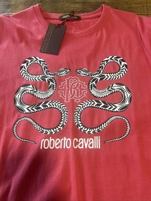 Camiseta manga corta XL Roberto Cavalli para hombre Foto 1 de 4