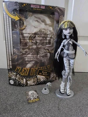 Monster High Reel Drama Cleo De Nile Doll JDR65, Boxed, Excellent Condition  - Image 1 of 4