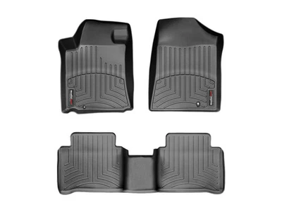 WeatherTech FloorLiner for 2009-2014 Nissan Maxima - 1st & 2nd Row, Black - Image 1 of 4