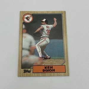 Ken Dixon 1987 Topps Baseball #528 Baltimore Orioles - Picture 1 of 8