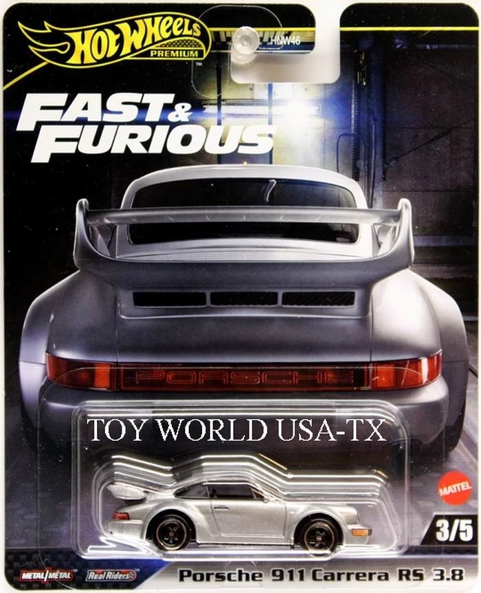 Porsche 911 Carrera RS 3.8 2025 Hot Wheels Fast & Furious Premium #3 Foto 1 de 1