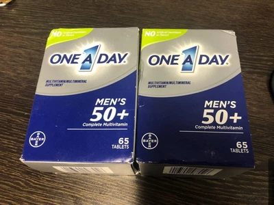 Suplemento multivitamínico completo masculino 2X One A Day 65 ct. - EXP. 23/11 - Imagem 1 de 2