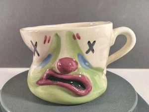 Taza de payaso Cleminsons Pottery coleccionable #6 - Resaca mañana después - De colección - Imagen 1 de 14