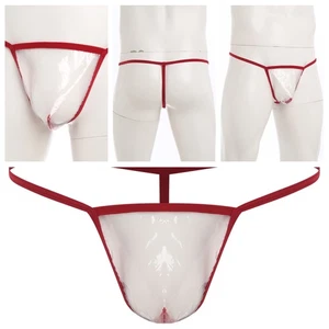Männer String Lingerie Thong Underwear Unterhose Trunks Tanga Hipster Briefs - Picture 1 of 18