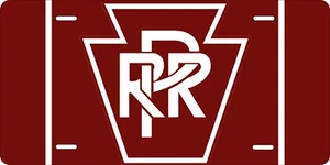 Locomotoras Pennsylvania Railroad Car Truck matrícula tren arte logotipo - Imagen 1 de 1